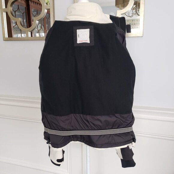 Bogner Fire + Ice Womens Ski Snowboard Jacket White Black Thinsulate Waterproof - Picture 8 of 15